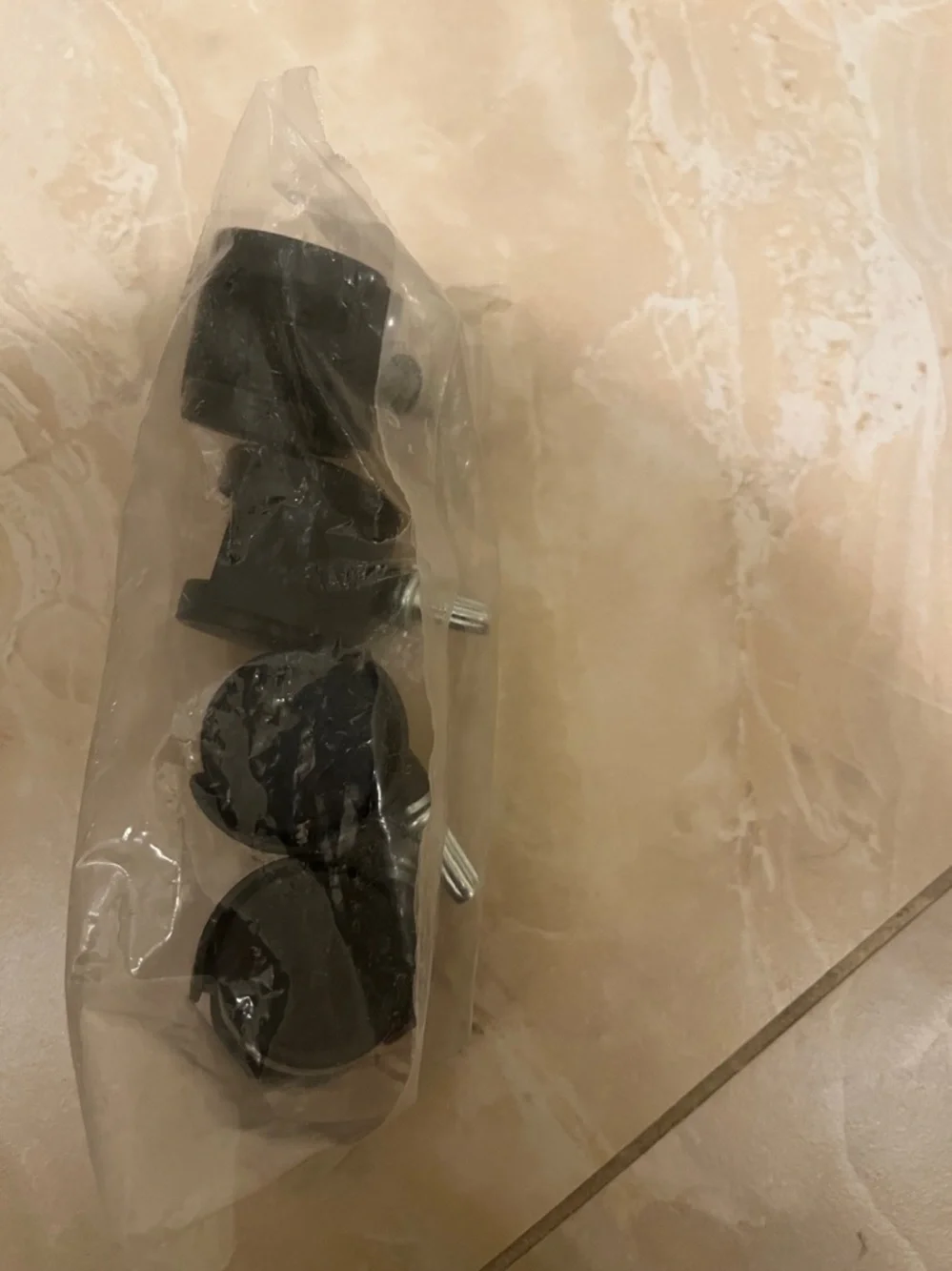 Set - 4 Black 1.5” Replacement Furniture Caster wheels. Good For stacked bins.